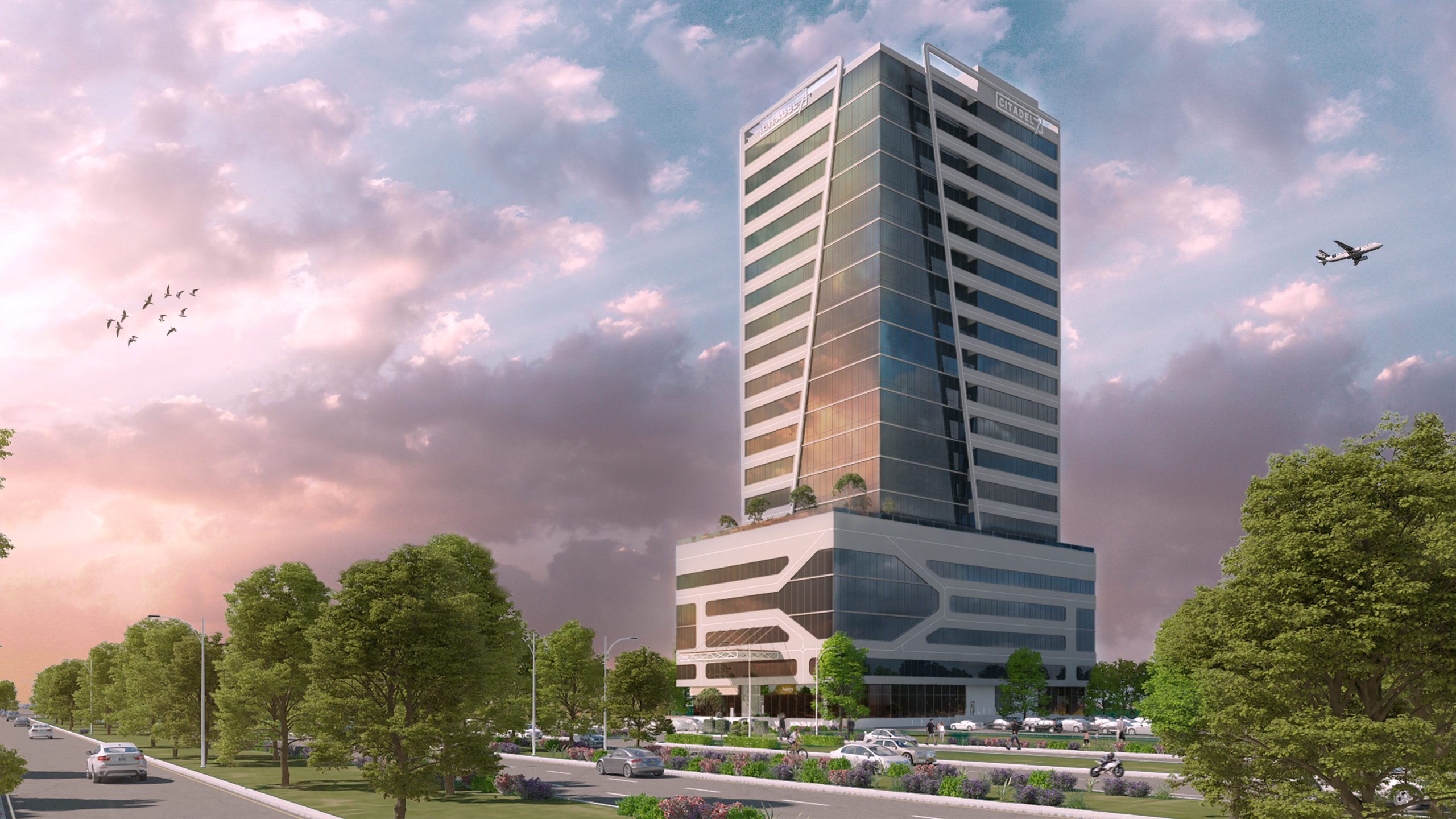 Luxury Office Spaces in A Developing Country