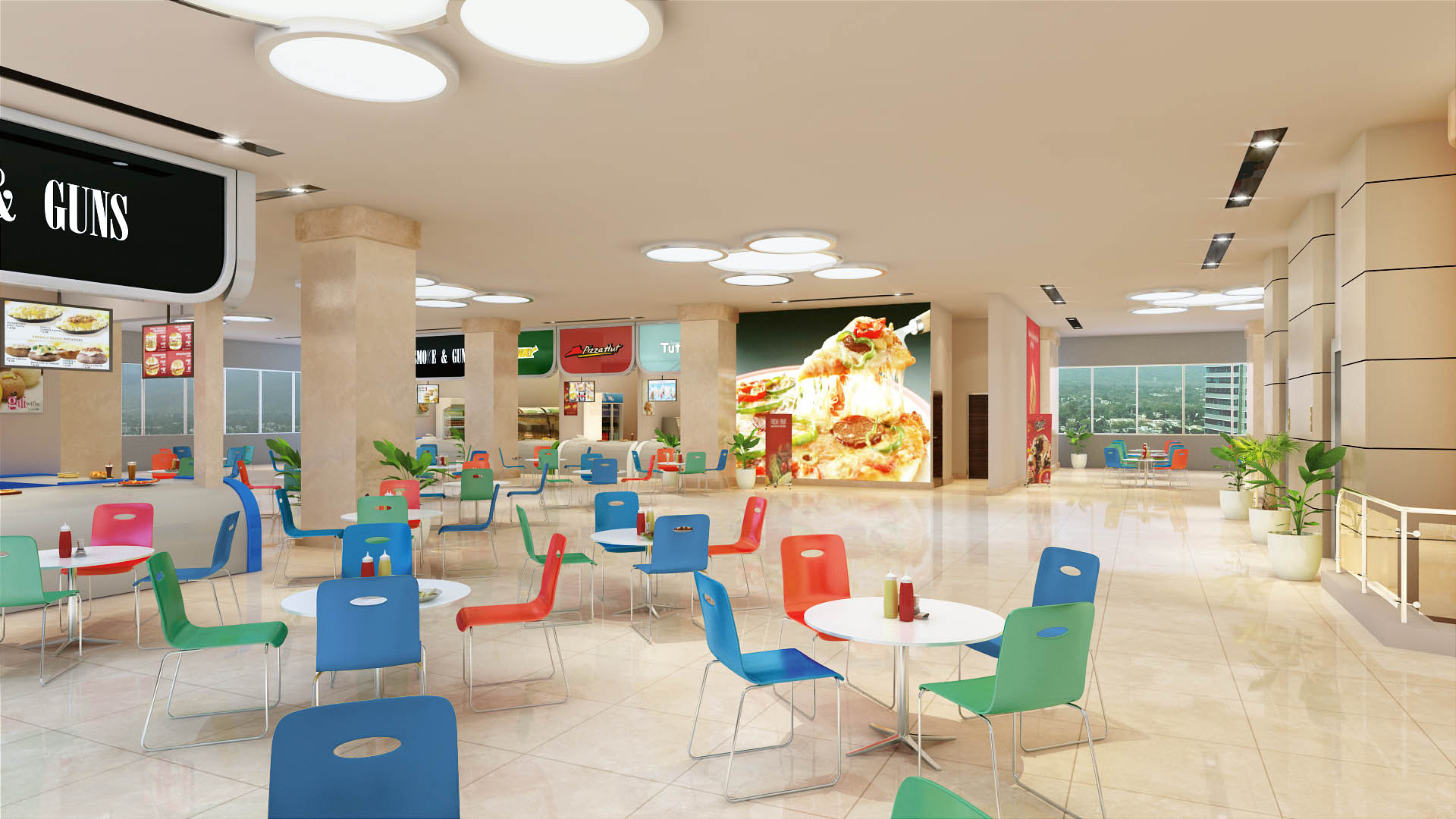 Investment Opportunities in Lahore Sky Mall's Food Court