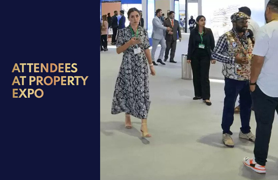 Attendees at property Show