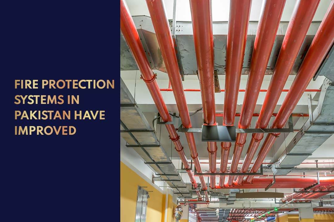 Fire safety mechanisms in Pakistan are improving.