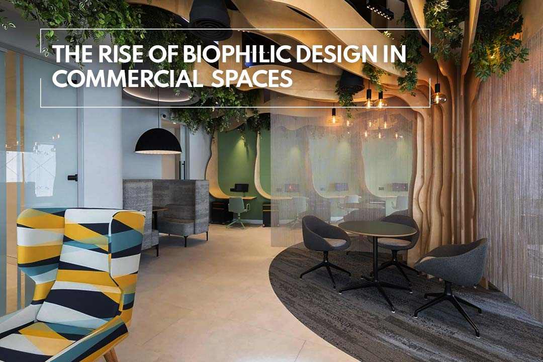 Commercial spaces in Pakistan with Biophilic design are the new norm. Today's competitive world has much more to present and a creative, unique retail landscape.