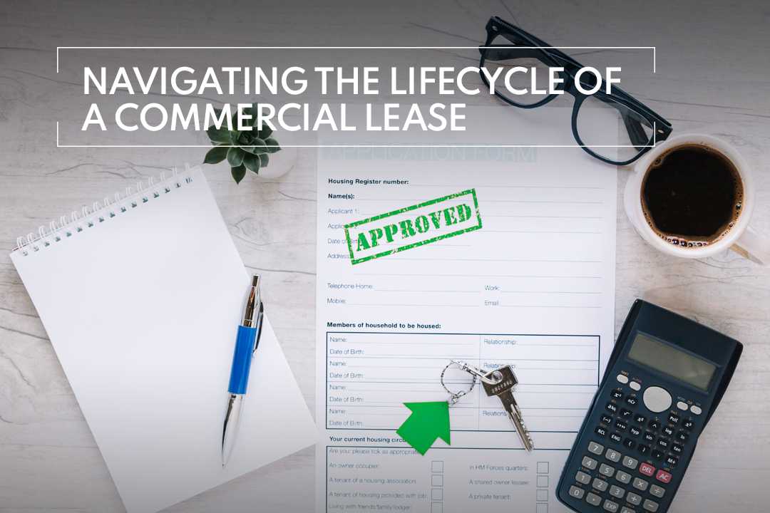 Commercial Lease has a method to follow and multiple functions. While the process of leasing from acquisition to operations involves several departments.
