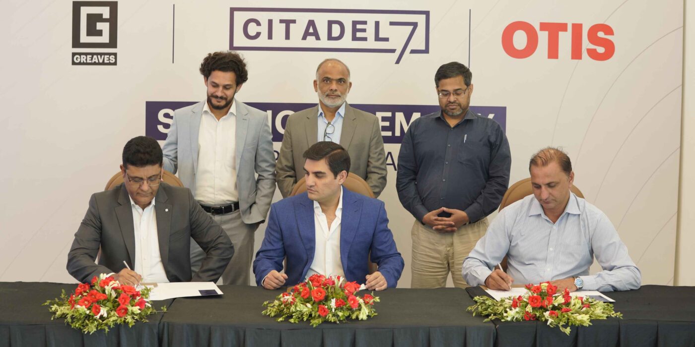 Chakor Signs Contract With OTIS for Installation of Premium Elevator systems at Citadel 7