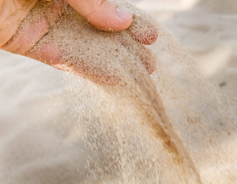 Sand -the type of soil
