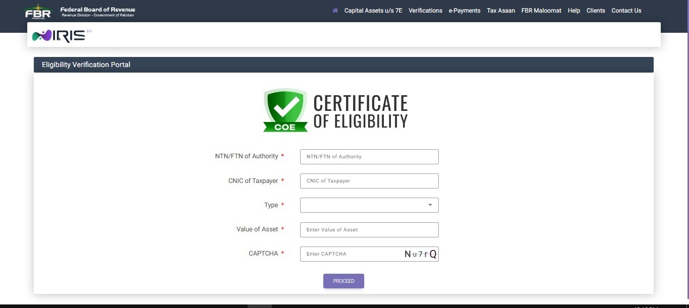 FBR Portal