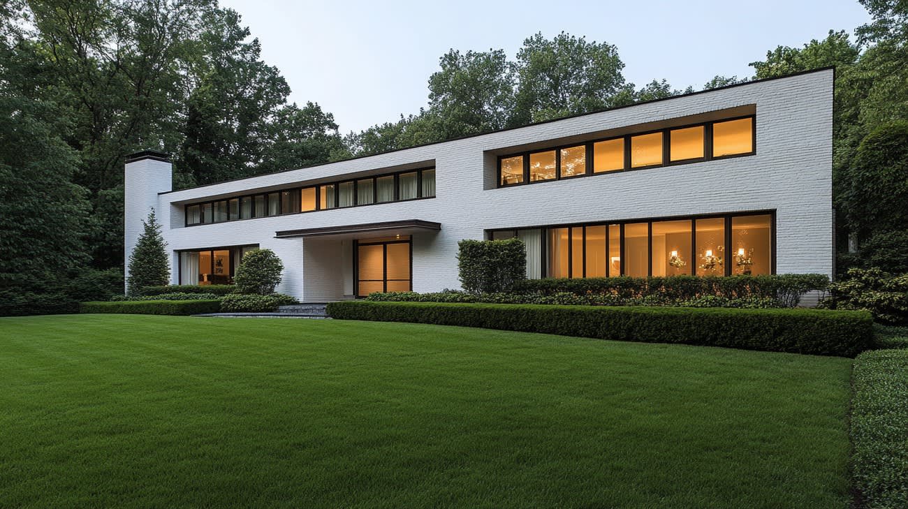 White Brick Elegance