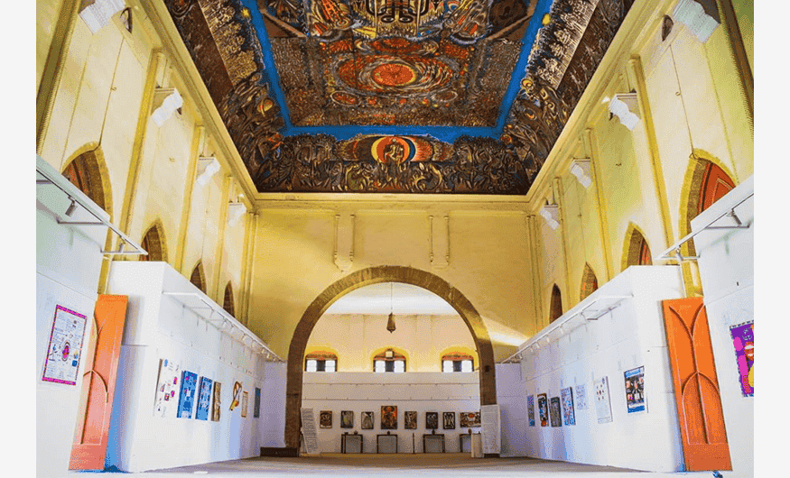 Galerie Sadequain inside frere all karachi