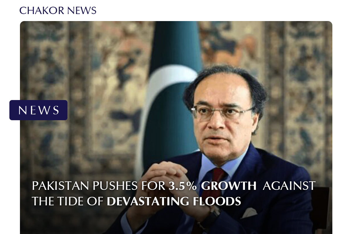 Pakistan Pushes for 3.5% Growth Against the Tide of Devastating Floods