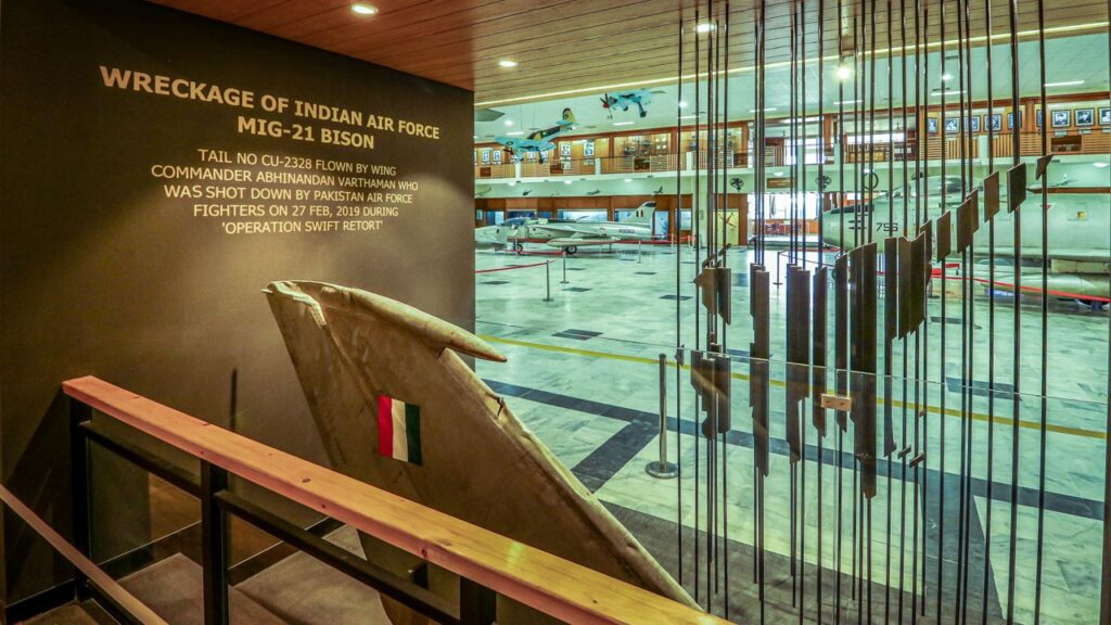 wreckage of iaf craft