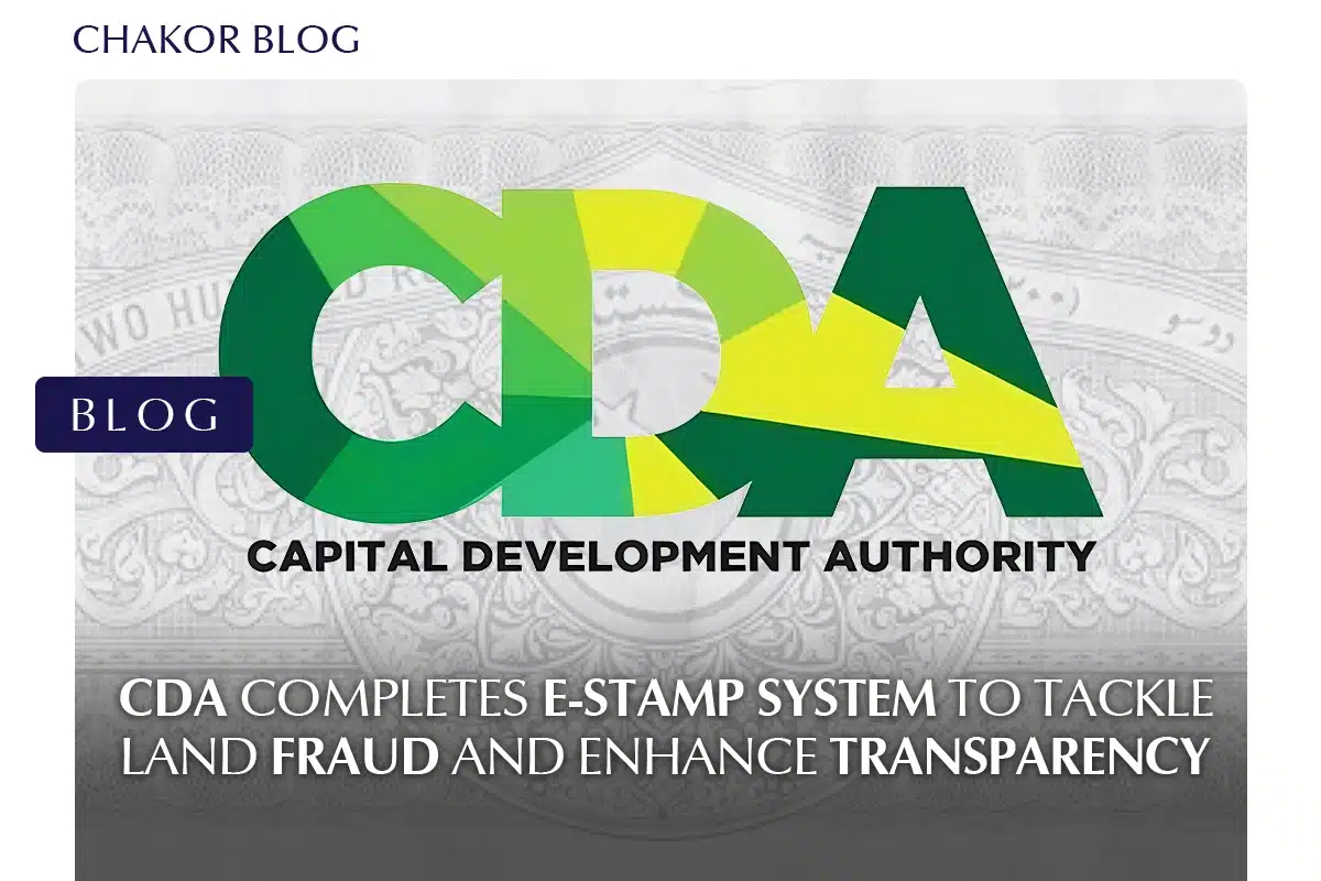 CDA Completes E-Stamp System to Tackle Land Fraud and Enhance Transparency