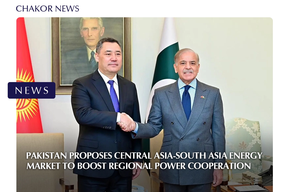 Pakistan Proposes Central Asia-South Asia Energy Market to Boost Regional Power Cooperation