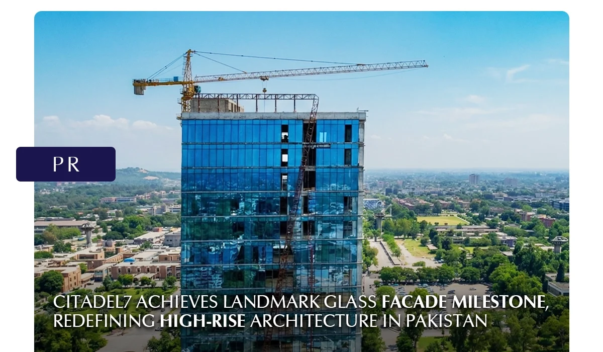 Citadel 7 glass facade milestone achieved