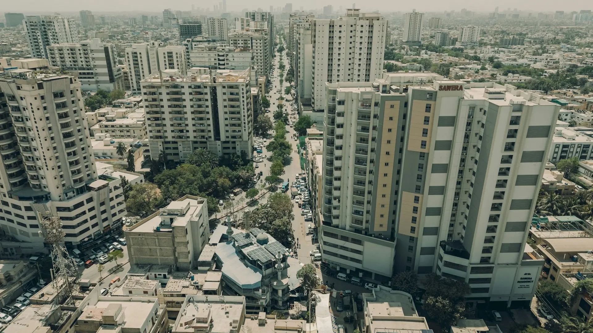 karachi's diversified real estate market