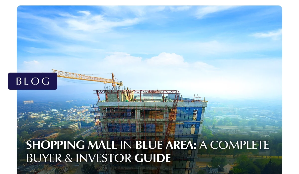 shopping mall in Blue Area