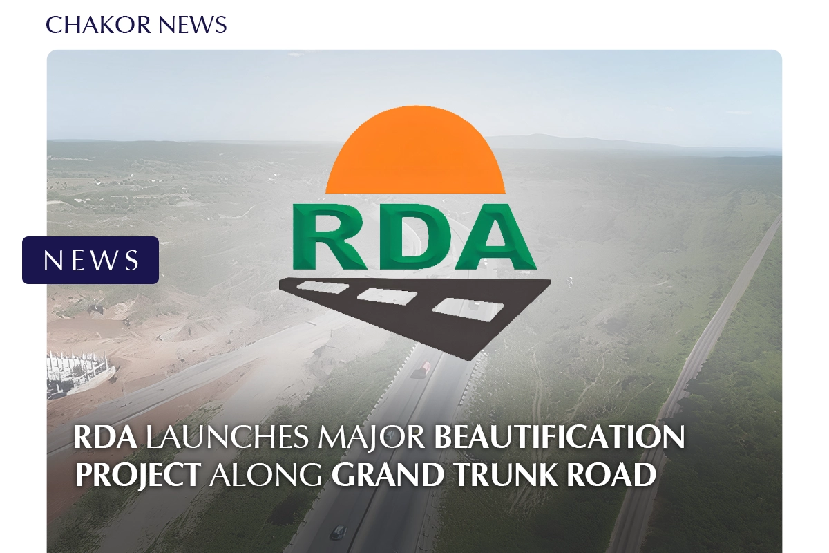 RDA Launches Major Beautification Project along Grand Trunk Road