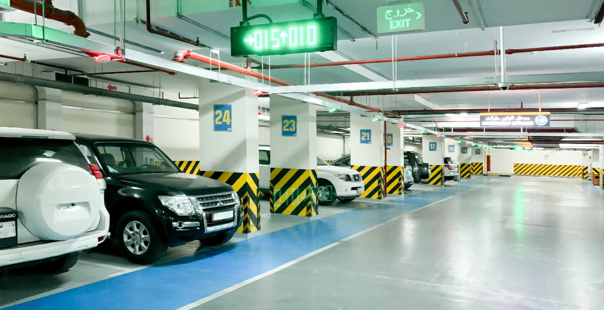 Parking at shopping mall islamabad