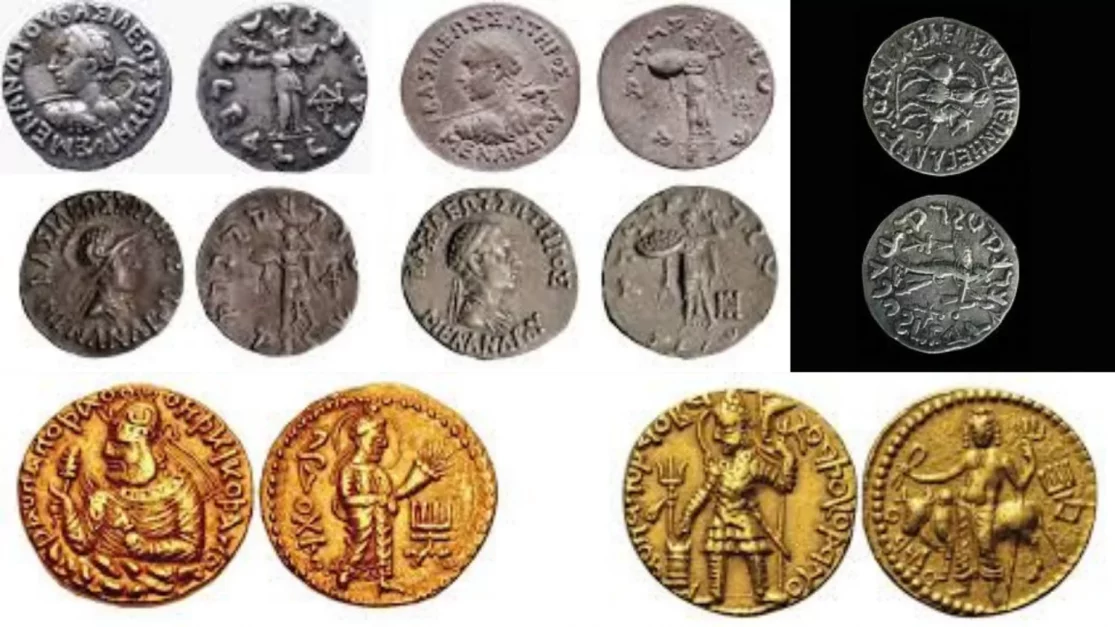 coins at taxila museum