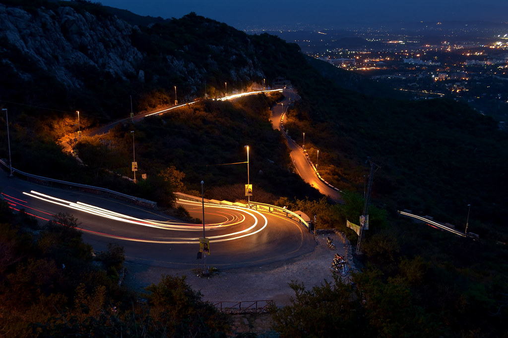 pir sohawa islamabad night view