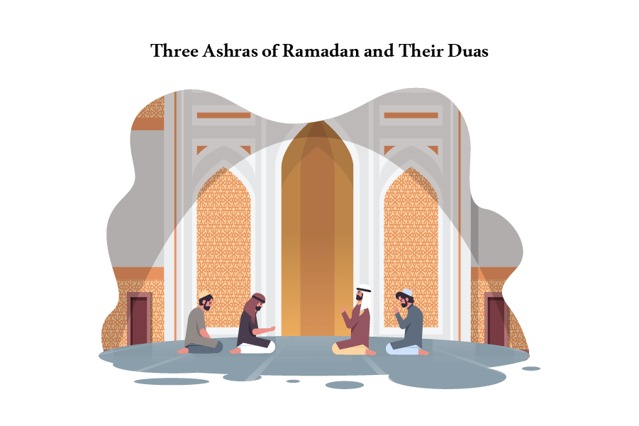 three ashras of ramadan and their ramadan dua
