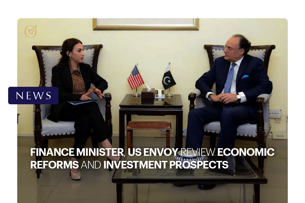 Finance minister, US envoy review economic reforms and investment prospects