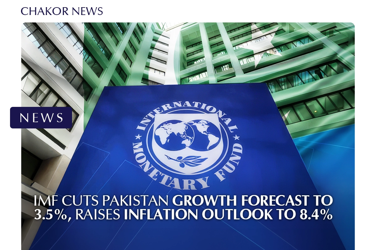 IMF Cuts Pakistan Growth Forecast to 3.5%, Raises Inflation Outlook to 8.4%
