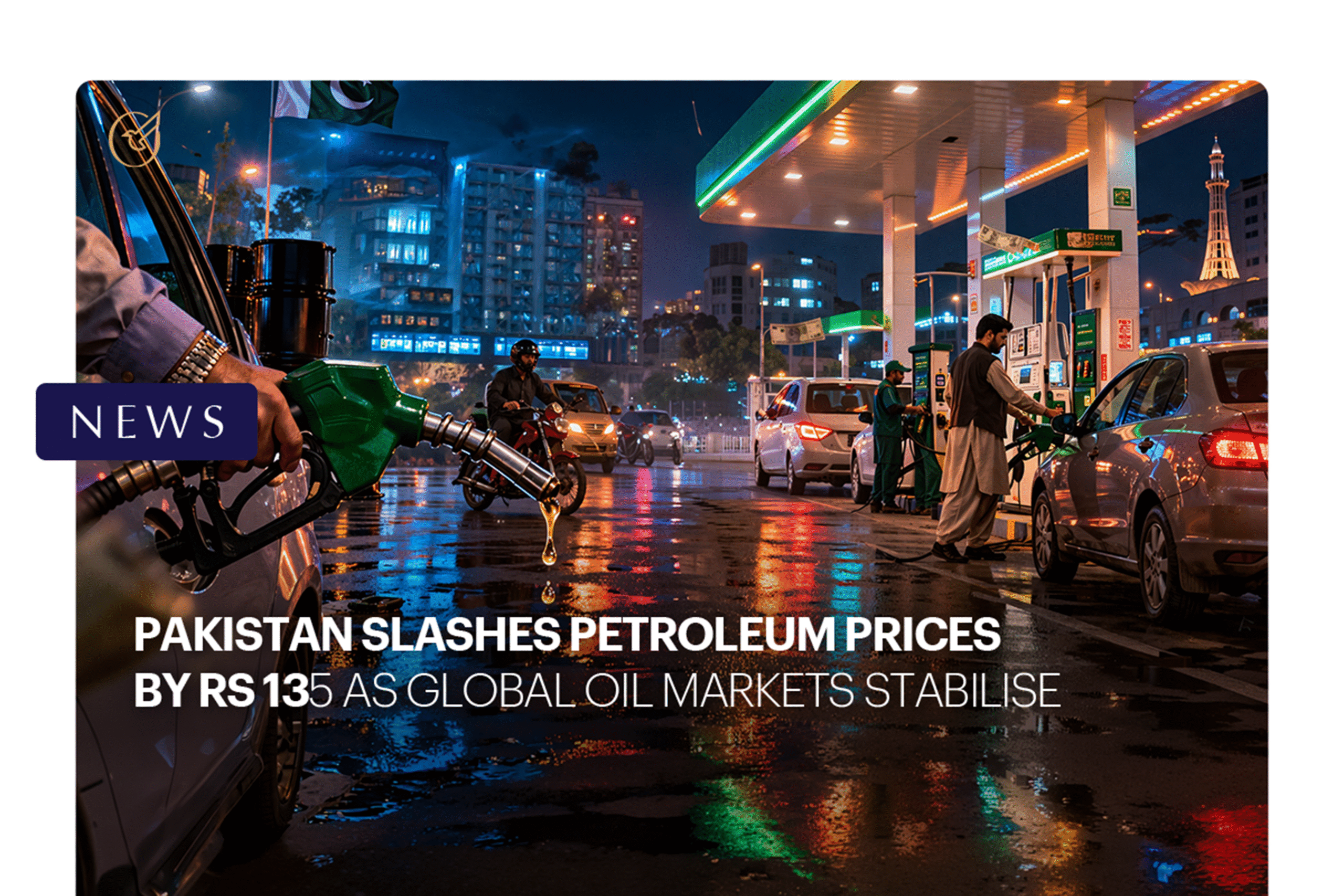 Pakistan Slashes Petroleum Prices by Rs135 as Global Oil Markets Stabilise