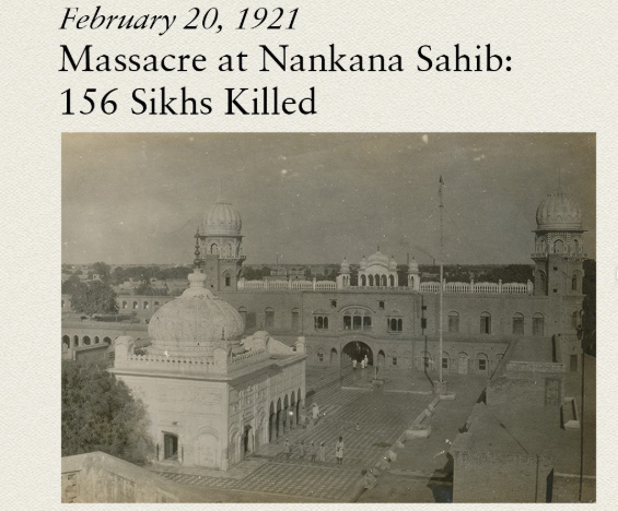 The Nankana Massacre of 1921