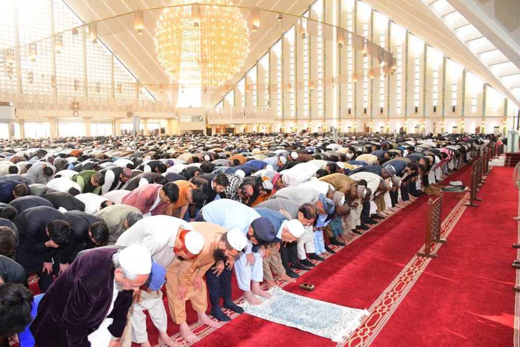 faisal masjid jumma time