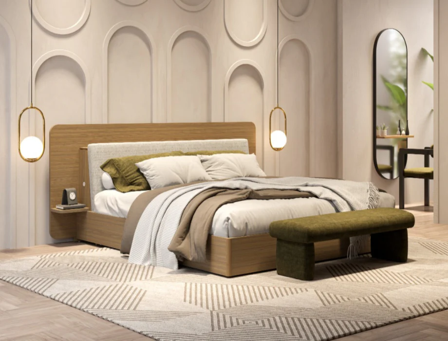 Bedroom Back Wall Design