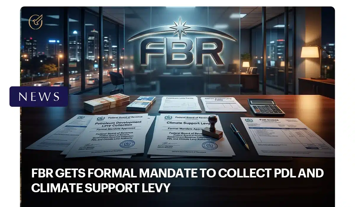 FBR Gets Formal Mandate to Levy