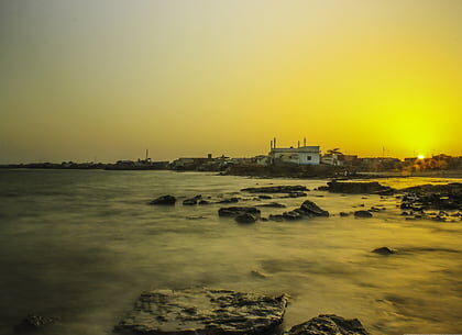 Shams Pir Island