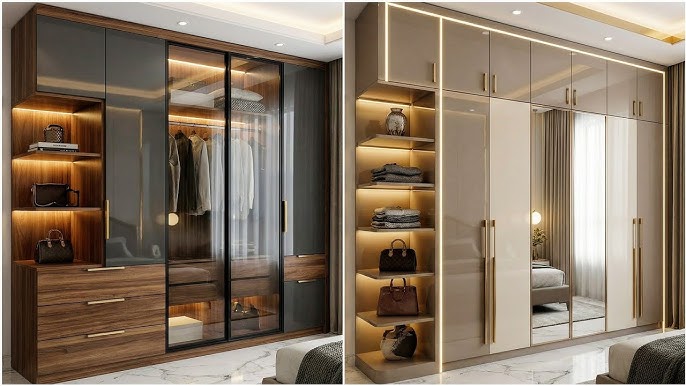 Wall Cupboard Designs for Bedroom