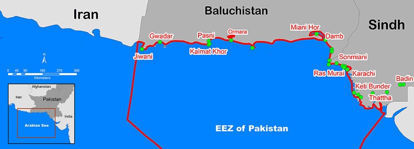 Pakistan's Coastline