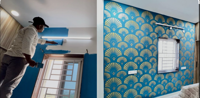 Wall Painting Designs for Bedroom