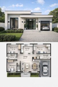 3 bedroom luxury house design