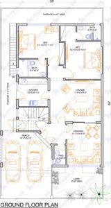 10 Marla House Map
