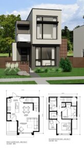 2.5 marla house design with map