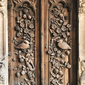 Carved or Decorative Wooden Doors