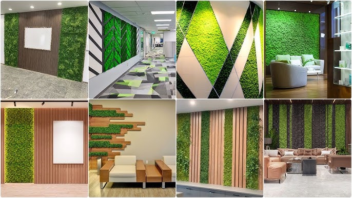 Grass wall design