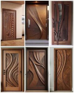 Modern Wooden Door Design 1