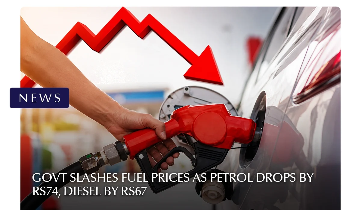 Petrol Drops by Rs74