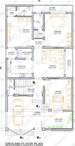 10 Marla House Map