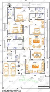 1 Kanal House Map