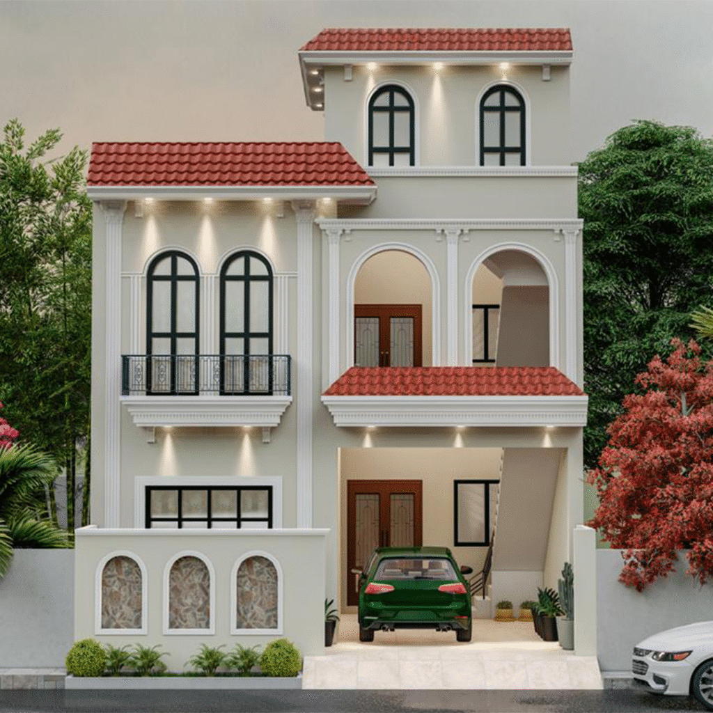 5 Marla House Front Design