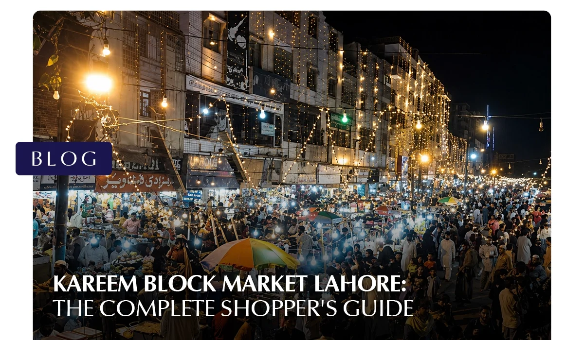 Kareem Block Market Lahore
