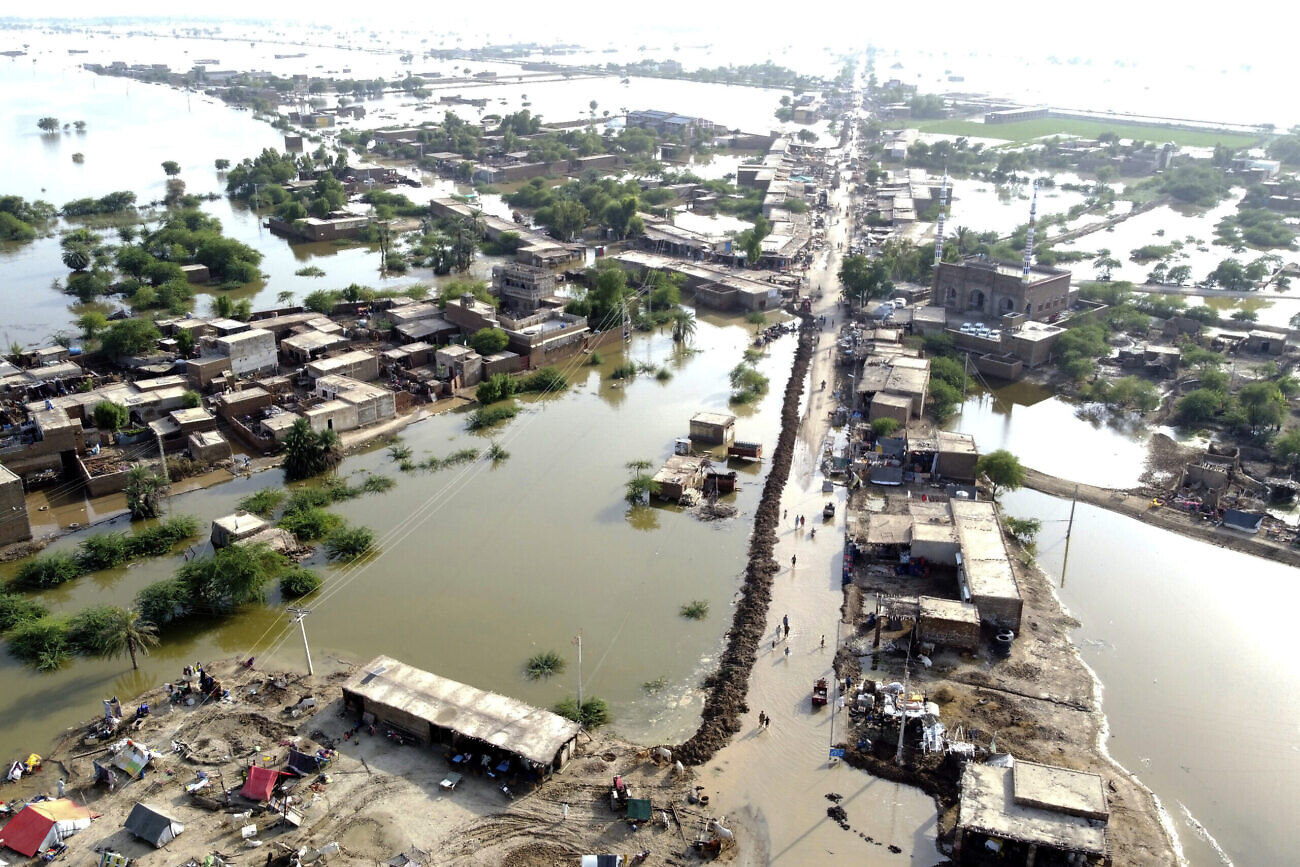 Flood in Punjab Pakistan