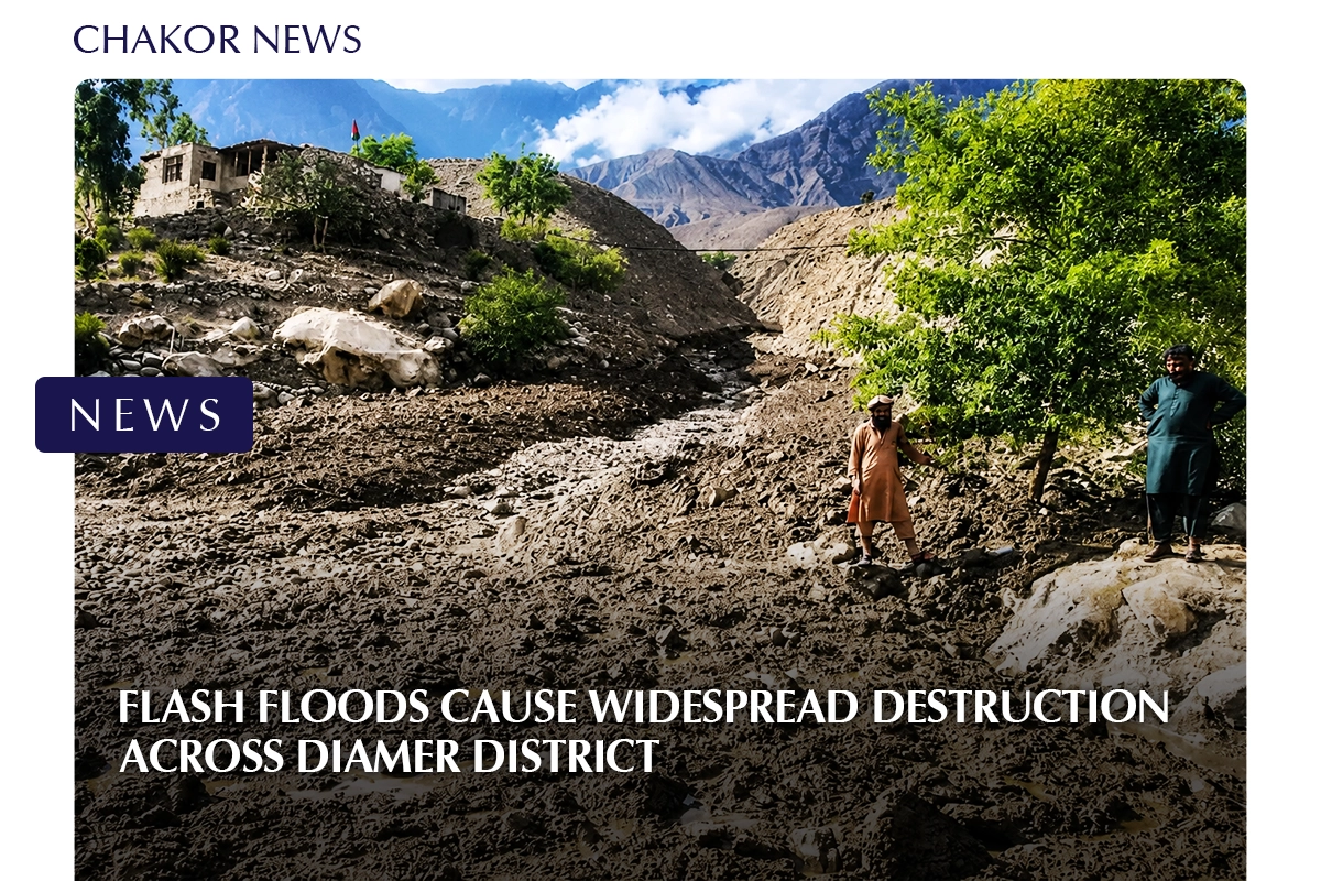 Flash Floods Cause Widespread Destruction Across Diamer District