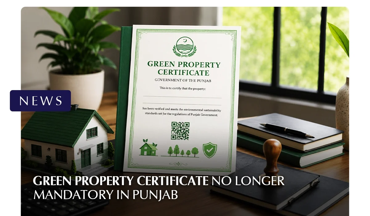 Green Property Certificate