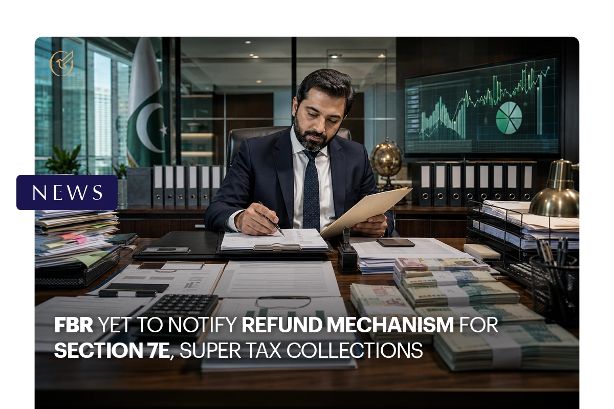 FBR Yet to Notify Refund Mechanism for Section 7E, Super Tax Collections