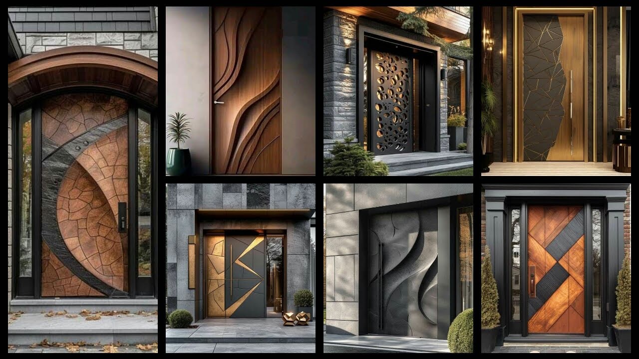 Modern Wooden Door Design